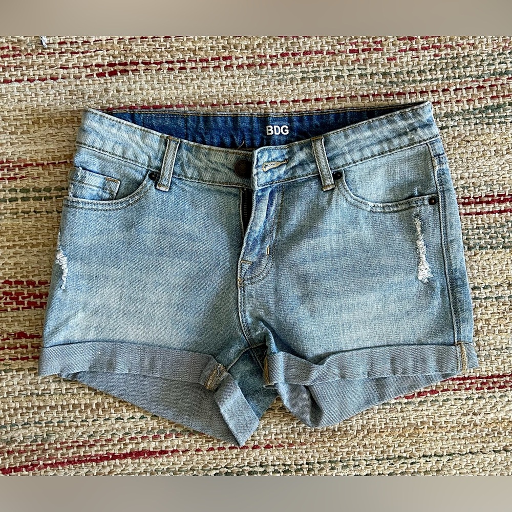 BDG Women's Blue Denim Shorts